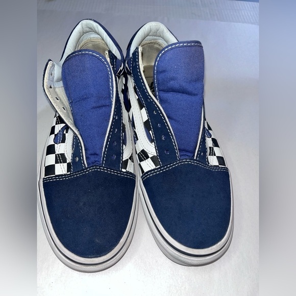 Vans Warped Tour (RIP) Jeff Spicoli 90s Checkered Lace Up Sz 8.5 Men’s/10 women - Picture 2 of 11